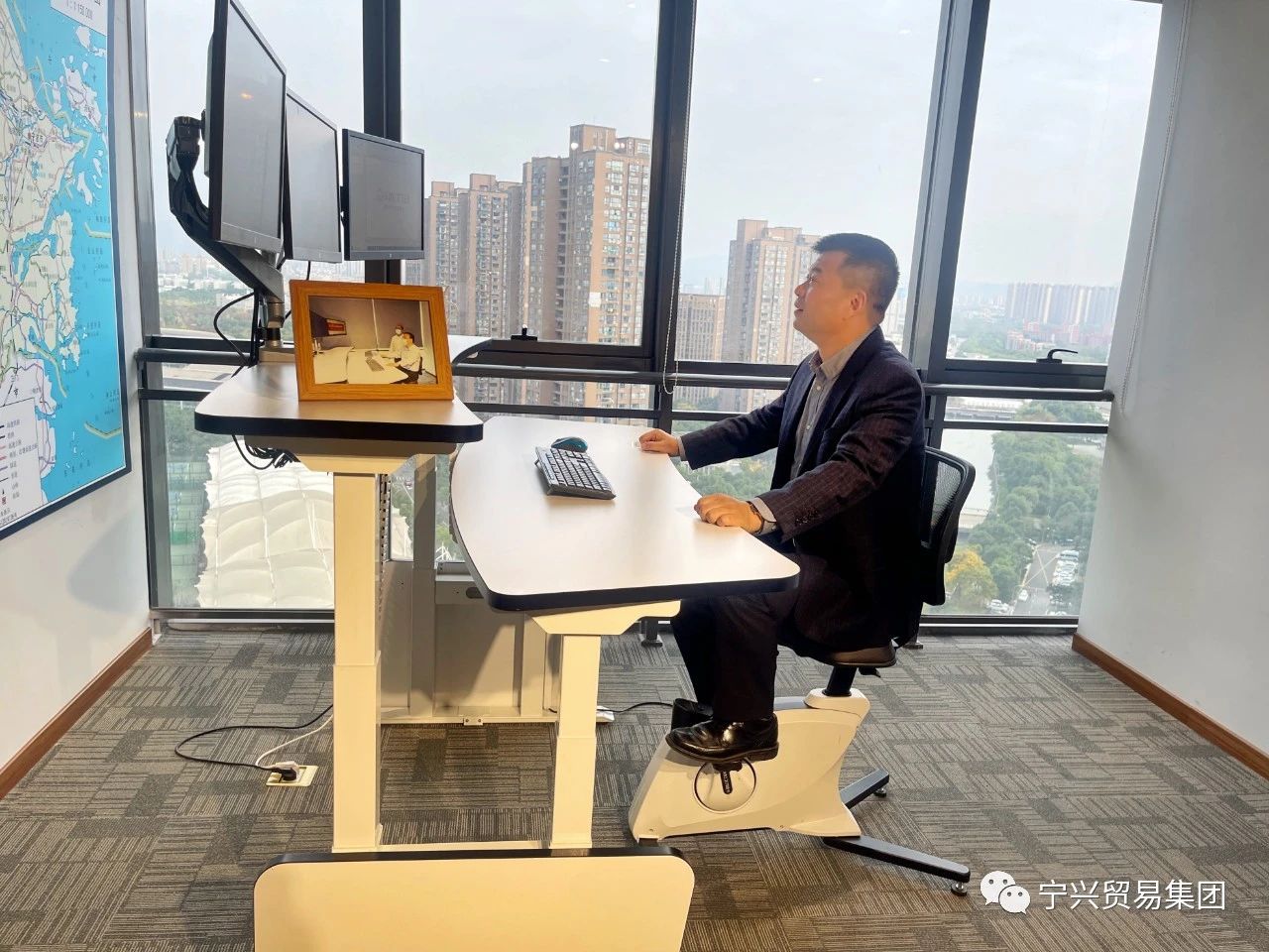 寧興貿易集團管理團隊一行赴樂歌股份考察學習